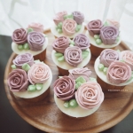 Pink Lilac Cupcakes