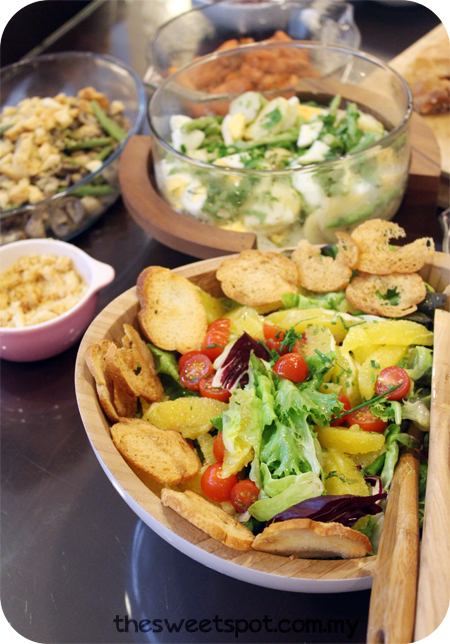 Christmas - orange salad