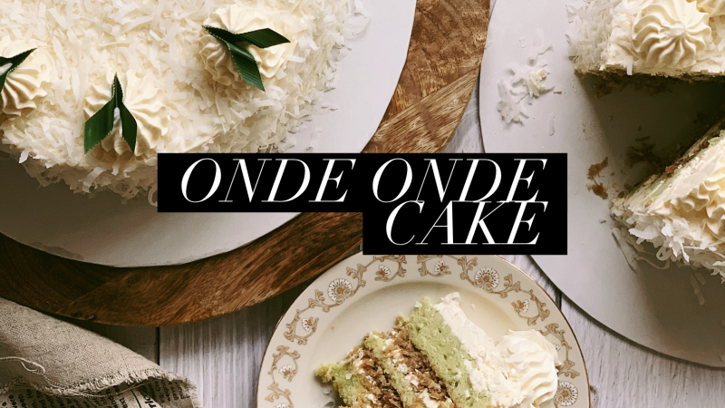 Onde-Onde Cake